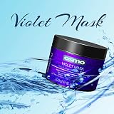 OSMO Silverising Violet Mask 300 ml Sulphate Free Jojoba Oil for Blonde Hair view 2