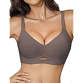 Avidlove Seamless Bras for Women Wireless Push Up Bra Comfort Full Coverage Bralette Supportive No Underwire T-Shirt Bra