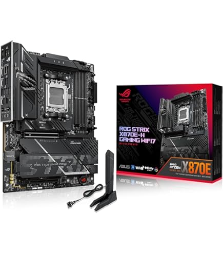 Amazon.com: ASUS ROG Strix X870E-E Gaming WiFi AMD AM5 X870 ATX