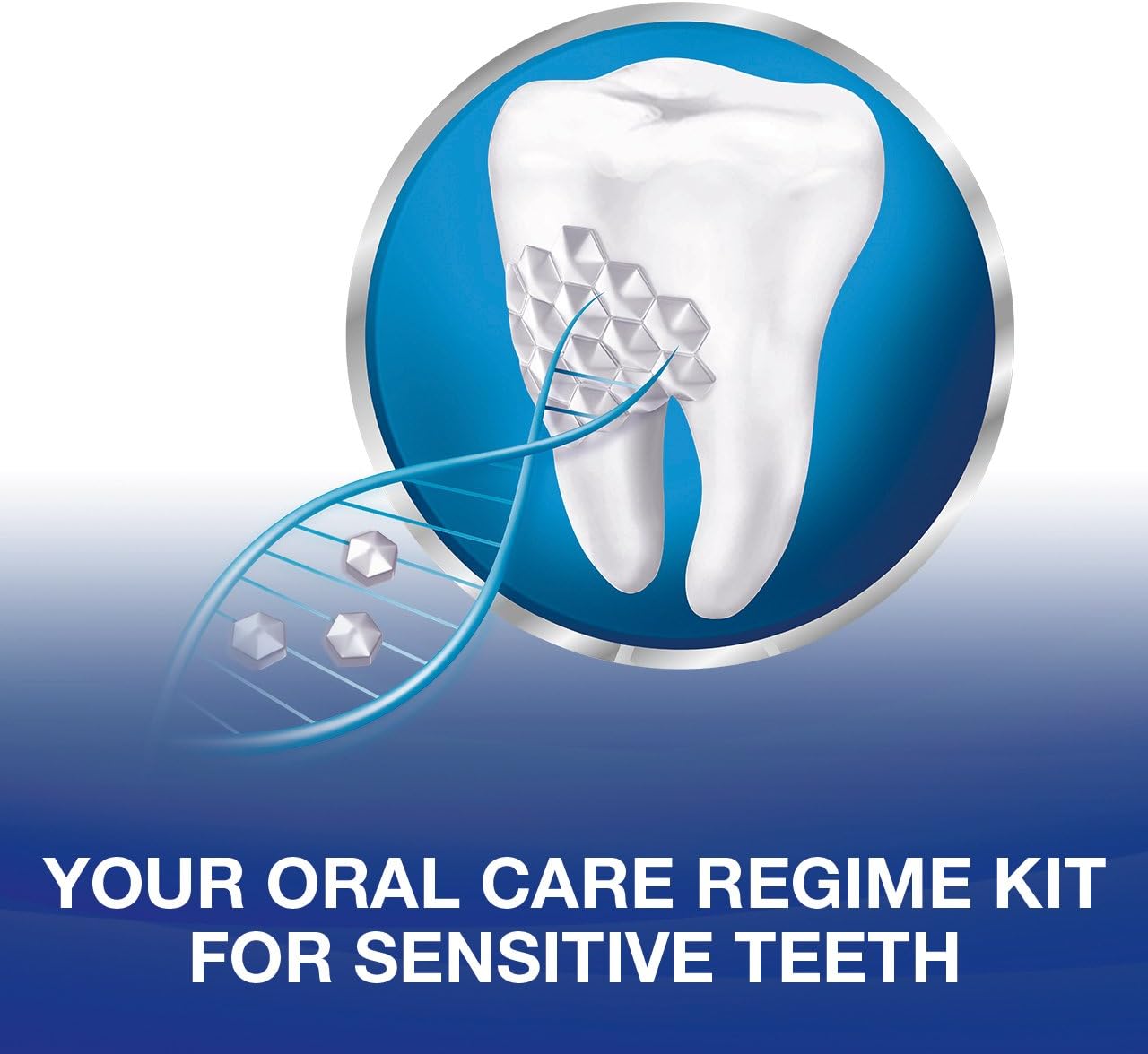 Sensodyne Toothpaste Repair and Protect, Teeth Whitening Toothpaste Multipack with Sensodyne Toothbrush, 3 x 75ml - Image 3