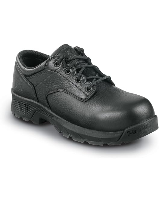 Timberland Black Titan Oxford (Safety Toe) Sz 10.5 Shop Black Mens Timberland Pro Titan Ev Ox Slip Resistant  main image 3