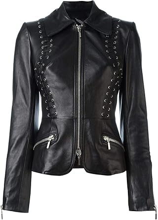 white leather jacket womens plus size