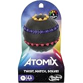 Hasbro Gaming Atomix Game for Kids, Teens, and Adults, Brainteaser Puzzle Sphere Ball and Fidget Toy, 1 Player, Portable Summer Travel Activities, Ages 7+