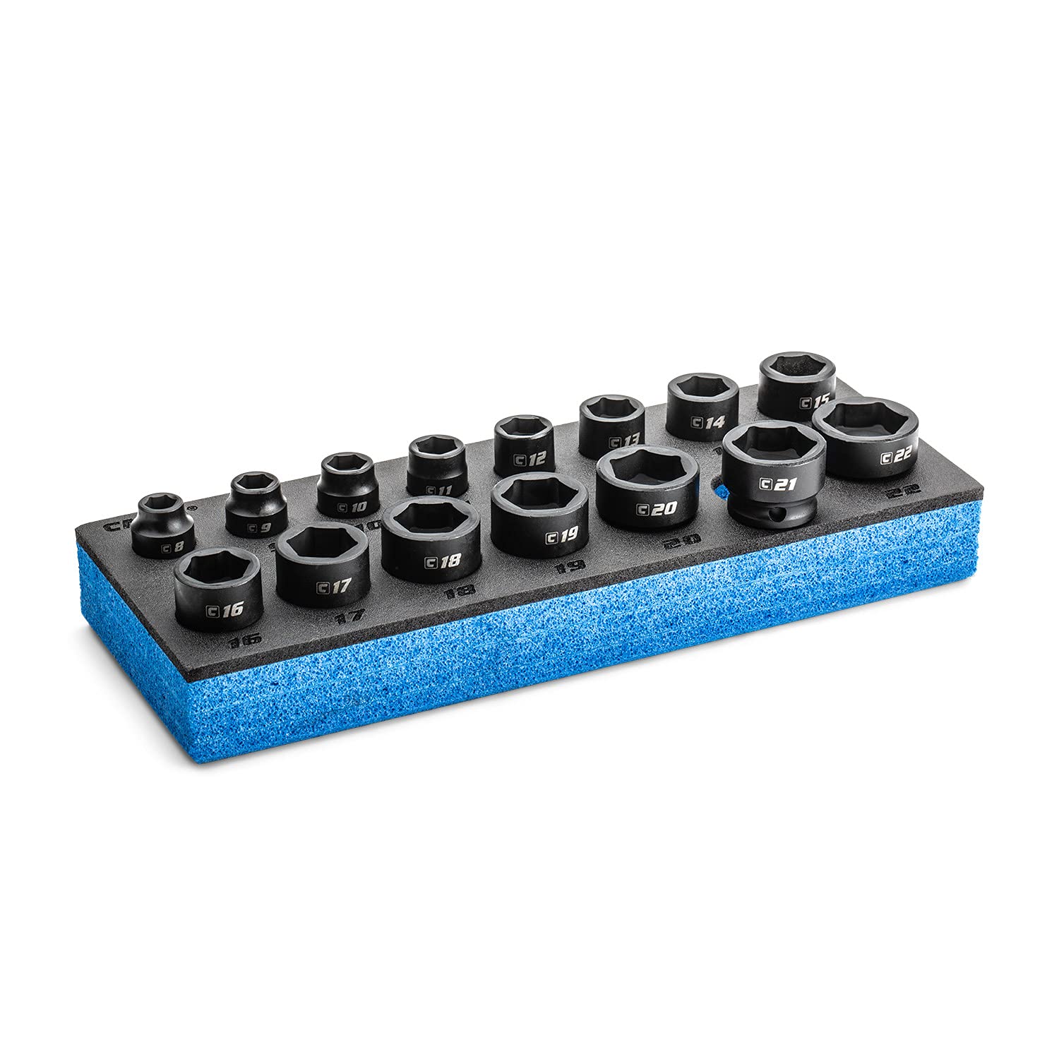 Photo 1 of Capri Tools Stubby Impact Socket Set (3/8" Drive/Metric Set)