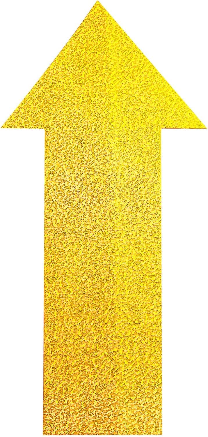 Durable 170504 Arrow-Shaped Parking Space Marker, self-Adhesive and Abrasion-Resistant, RAL 1003 Signal Yellow — image 1