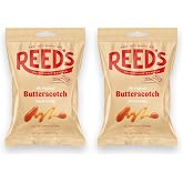 Reed's Individually Wrapped | Butterscotch Hard Candy | Two 6.25 oz | Old-Fashioned Butterschotch Candy with a creamy and buttery flavor. A traditional treat brought to you by Iconic Candy