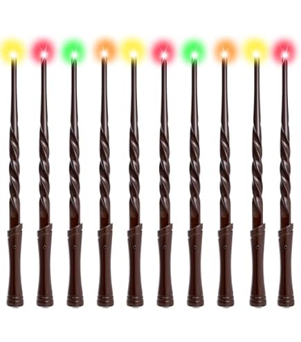 Harry Potter Varita De Entrenamiento Con 11 Hechizos – Juguete Interactivo Con Sonido Y Movimiento – Regalo Para Magos