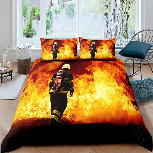 fireman bedding set