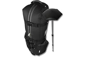 CaddyDaddy Constrictor Soft-Sided Golf Travel Bag Cover with Padded Top, Wheels & Lockable Oversized Zippers | Case for Transporting Clubs on Airlines | 1 Year Travel Case Replacement Coverage