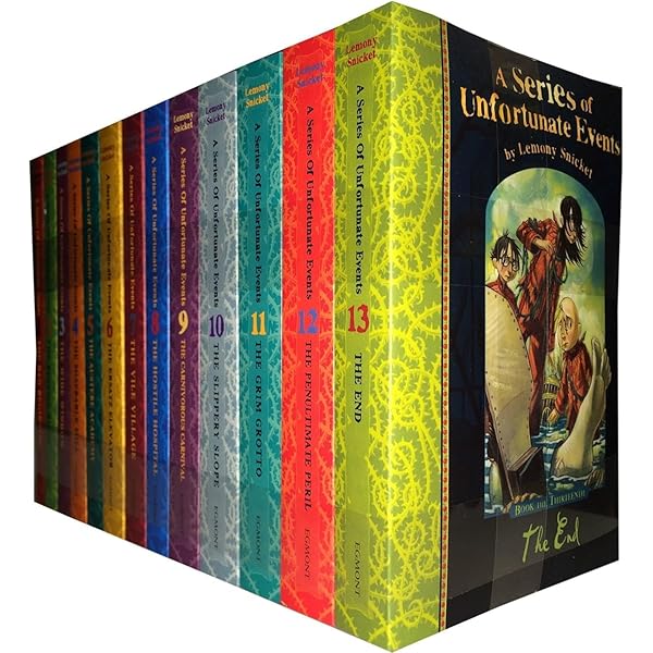Amazon.com: A Series of Unfortunate Events Lemony Snicket 13 Books