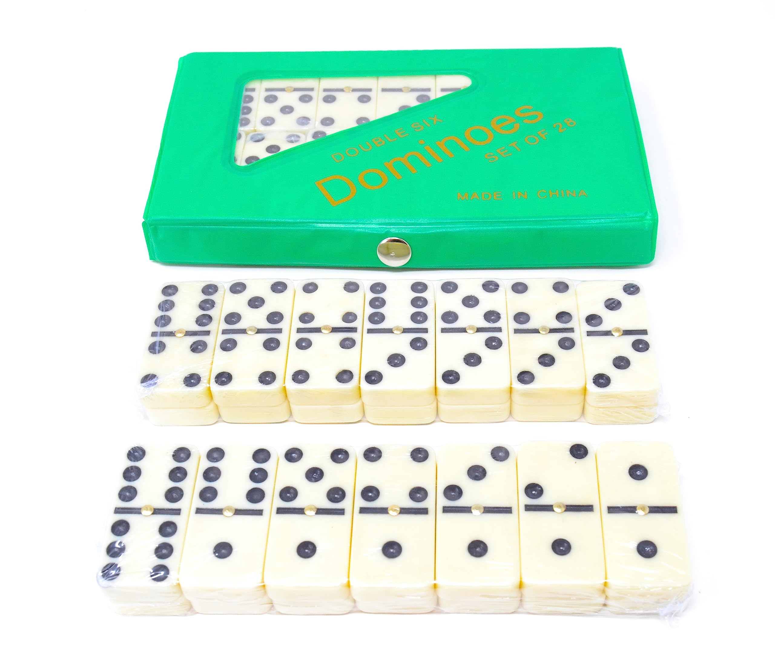 dominoes poker 28 pieces double 6 points. dominoes for adults 16 x 11 x 2.5 cm