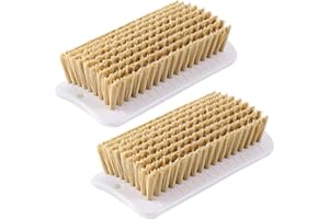 2-in-1 Self-Grooming and Scratch Brush for Mini Pigs - 2 Pieces Encourages Natural Behavior, Reduces Stress, Ideal for Livest