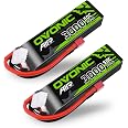 2 Batterie LiPo 3000mAh 50C 11.1V Con Connettore Dean – Per Drone/auto RC - Foto 2