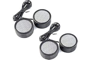 AUDIOPIPE 2 Pack 500w High Frequency Car Truck Stereo Super Tweeters Built-in Crossover XTC-3300