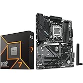 Micro Center AMD 9700X Processor with GIGABYTE B850 Gaming WiFi Motherboard | CPU Motherboard Combo, AI Ready, AM5, DDR5, PCIe 5.0, Gen 5 M.2, USB 3.2 Gen 1 Type C, WIFI6, HDMI, Displayport, ATX