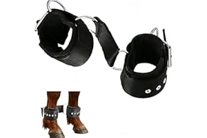 Aocmmttr 2-Leg Horse Hobbles Soft Lightweight