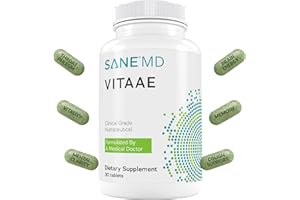 SANE MD Vitaae - Throat Phlegm, Coughing, and Brain Support - Citicoline Supplements for Respiratory, Throat, and Brain Health