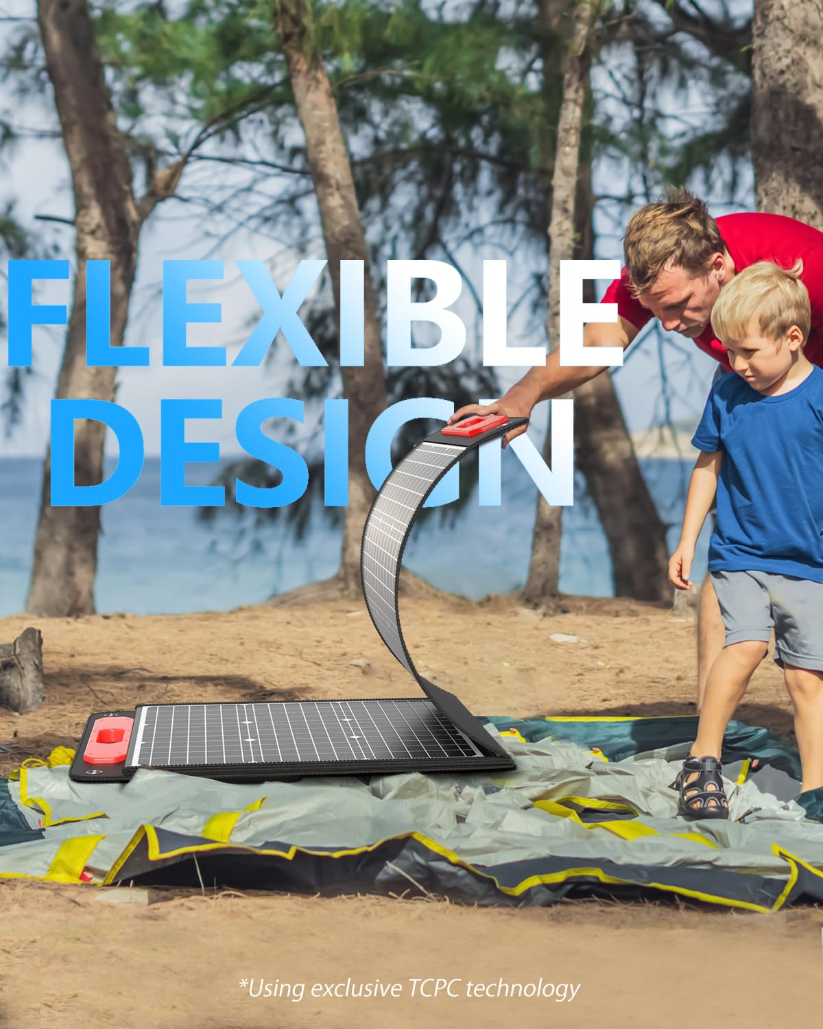 ELECAENTA 300W Portable Solar Panel for Power Station Generator, 25% High Efficiency, Ultra Lightweight, 39V Foldable ETFE Portable Solar Charger for Outdoor RV Camping Off-Grid Rooftops Emergency