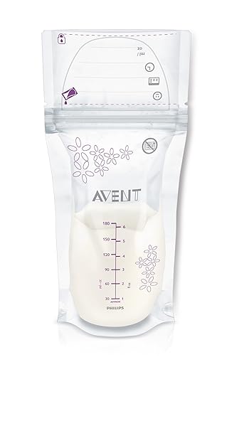 avent breast pump storage bags