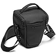 Manfrotto Advanced Holster S III, Case for Mirrorless Camera with Lens, Camera Bag with Tripod Mount and Rain Cover, Photogra