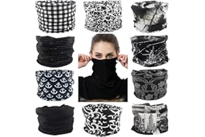 Cutewing Gator Masks Ourdoor Face Mask Seamless Neck Gaiter Tube Bandanas Buffs Multi Headwear Magic Headband Sweatband