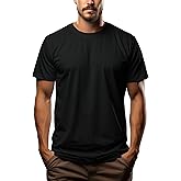 Premium Men's Heavyweight T-Shirt - 7.1 oz/yd² Pure Cotton Crew Neck Tee
