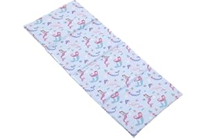 Everything Kids Mermaid, Seashell, Star Fish Aqua, Lavender and Pink Preschool Nap Pad Sheet