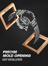 SUPCASE Unicorn Beetle Pro Rugged Case for 46mm Galaxy Watch 4 Frost Black view 5