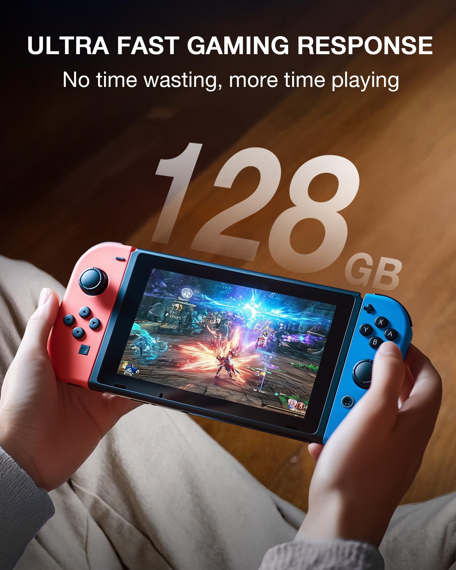 DIGIERA 128GB CT100 microSDXC UHS-I Memory Card with Adapter - up to 100MB/s, C10, U3, V30, 4K UHD, A2, Micro SD Card for Smartphones, Tablets, Cameras, Gaming Consoles, and Drones (2 Pack)