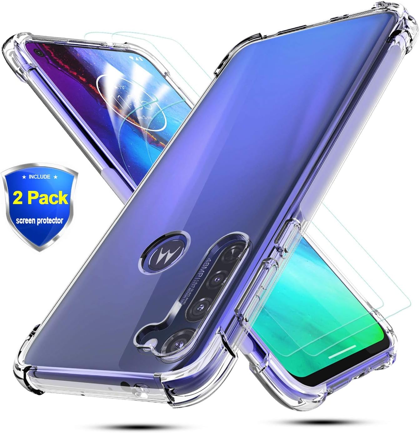 clear moto g stylus case