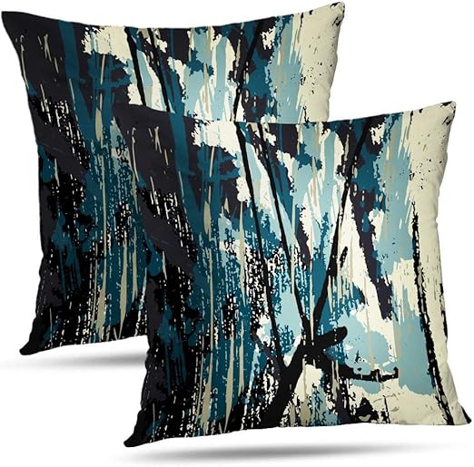 Amazon Com Wayato Abstract Geometric Chevron 18 X 18 Inch