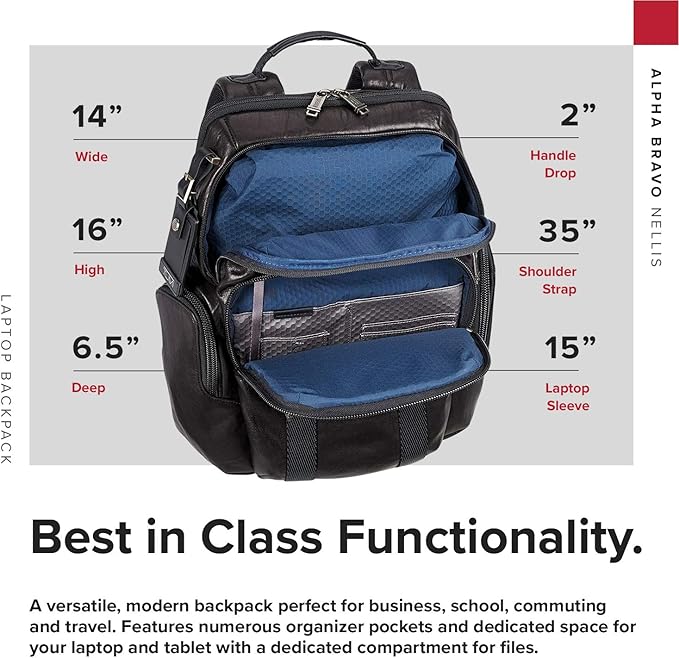alpha bravo nellis laptop backpack
