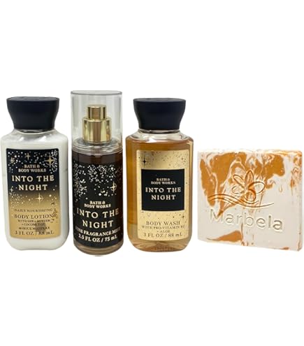 Amazon.com : Bath & Body Works Into The Night 3 Piece Mini Gift