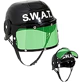 Dress Up America SWAT Helmet for Kids – Police S.W.A.T. Helmet – SWAT Gear Costume Accessory and Dress