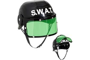 Dress Up America SWAT Helmet for Kids – Police S.W.A.T. Helmet – SWAT Gear Costume Accessory and Dress