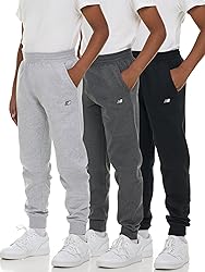 New Balance Boys Fleece Jogger 3 Pack – Kids Soft