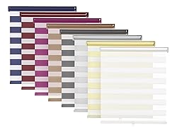 LazBlinds No Tools No Drill Cordless Dual Layer