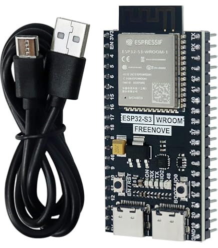 Amazon.com: Freenove ESP32 Dev Board Kit, Dual-core 32-bit 240 MHz