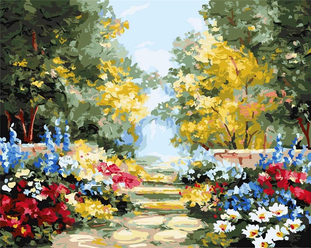 CaptainCrafts DIY Ölgemälde Malen nach Zahlen Kits für