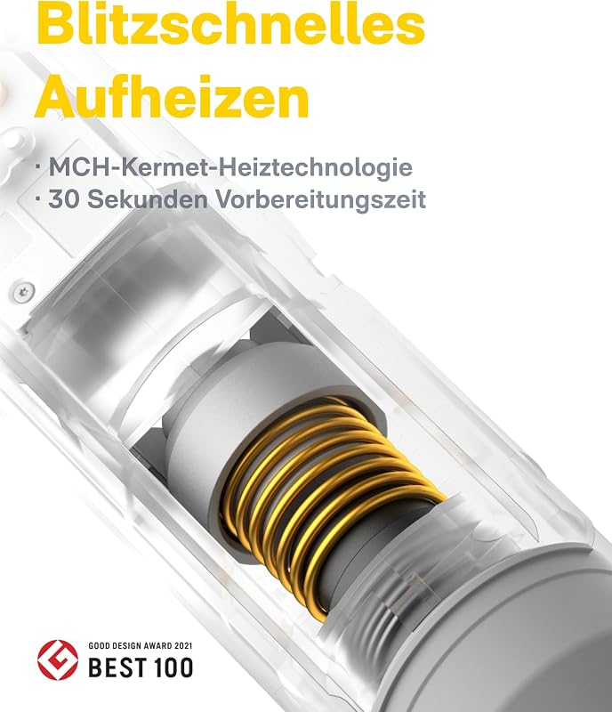 Heißklebepistole Akku, 30s Schnell Aufheizen Klebepistole, USB-C