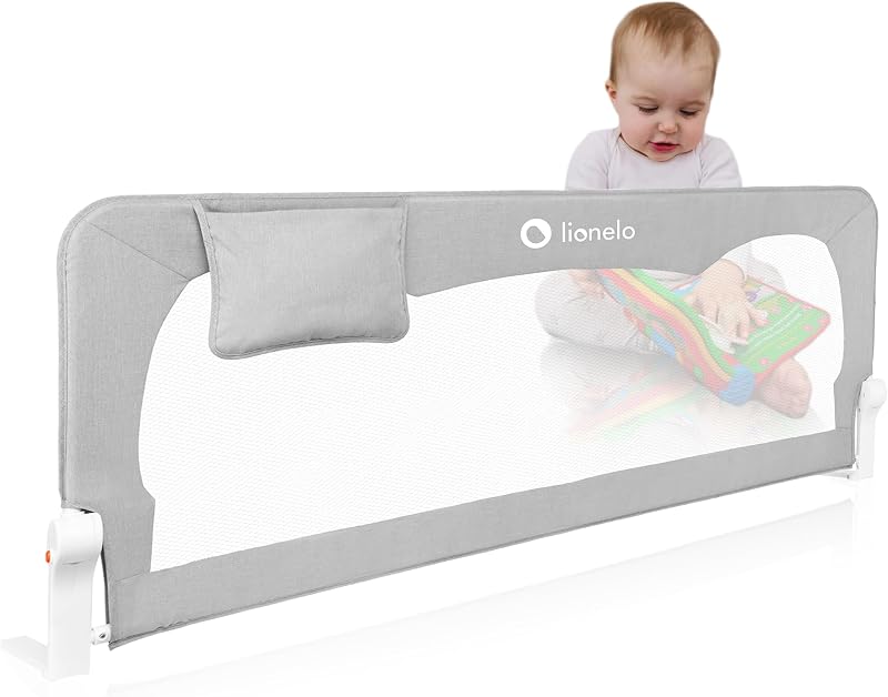 LioneLO Hanna Bed Guard for Toddlers 150 x 66 cm Brand Lionelo