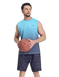 EZRUN Men's Workout Sleeveless Shirts Quick Dry