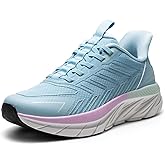ALLSWIFIT Women's Slip On Walking Shoes Running Comfortable Tennis Breathable Non Slip Athletic Gym Workout Cross Training Fashion Sneakers