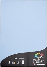 Clairefontaine Pollen Lavender Blue A4 50 Sheets 120gsm Premium Paper
