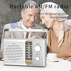 Yewrich AM FM Radio with Best Reception, Portable