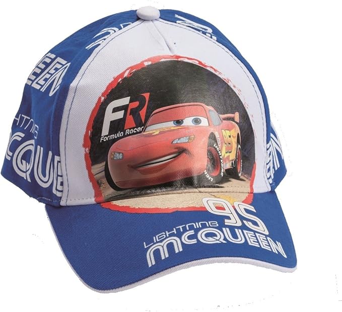 Amazon ディズニー カーズ Cars Disney Lightning Mcqueen 95 Formula Racer キャップ帽子 ブルー ディズニー オフィシャルグッズ キャップ 通販