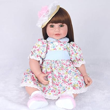 Amazon Com Pursuebaby Lifelike Reborn Girl Baby Dolls Toddler 20