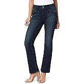 Angels Forever Young Women's Curvy Bootcut Mid-Rise Jeans (Standard and Plus)