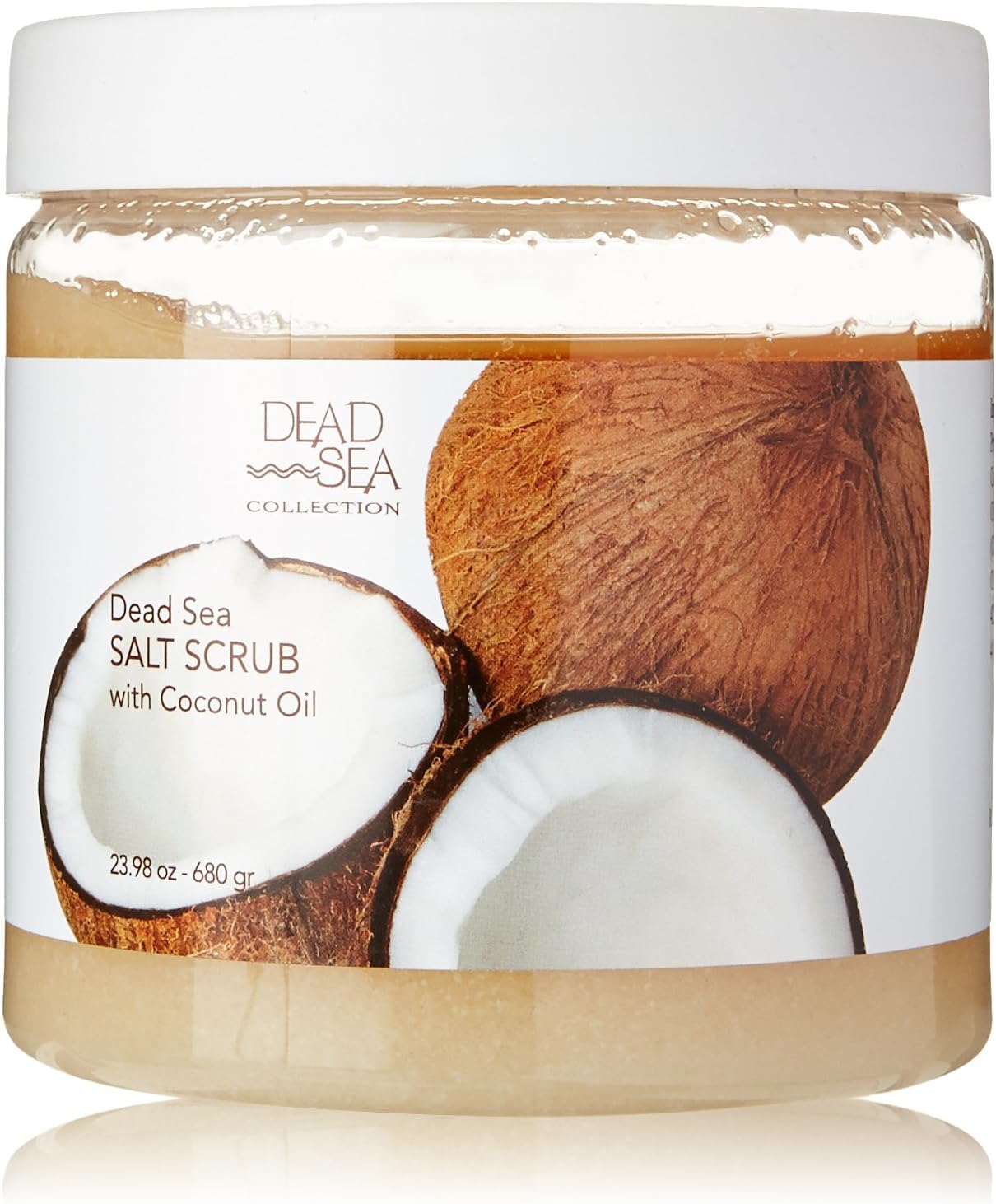 Dead Sea Collection Coconut Salt Scrub With Natural Dead Sea Minerals