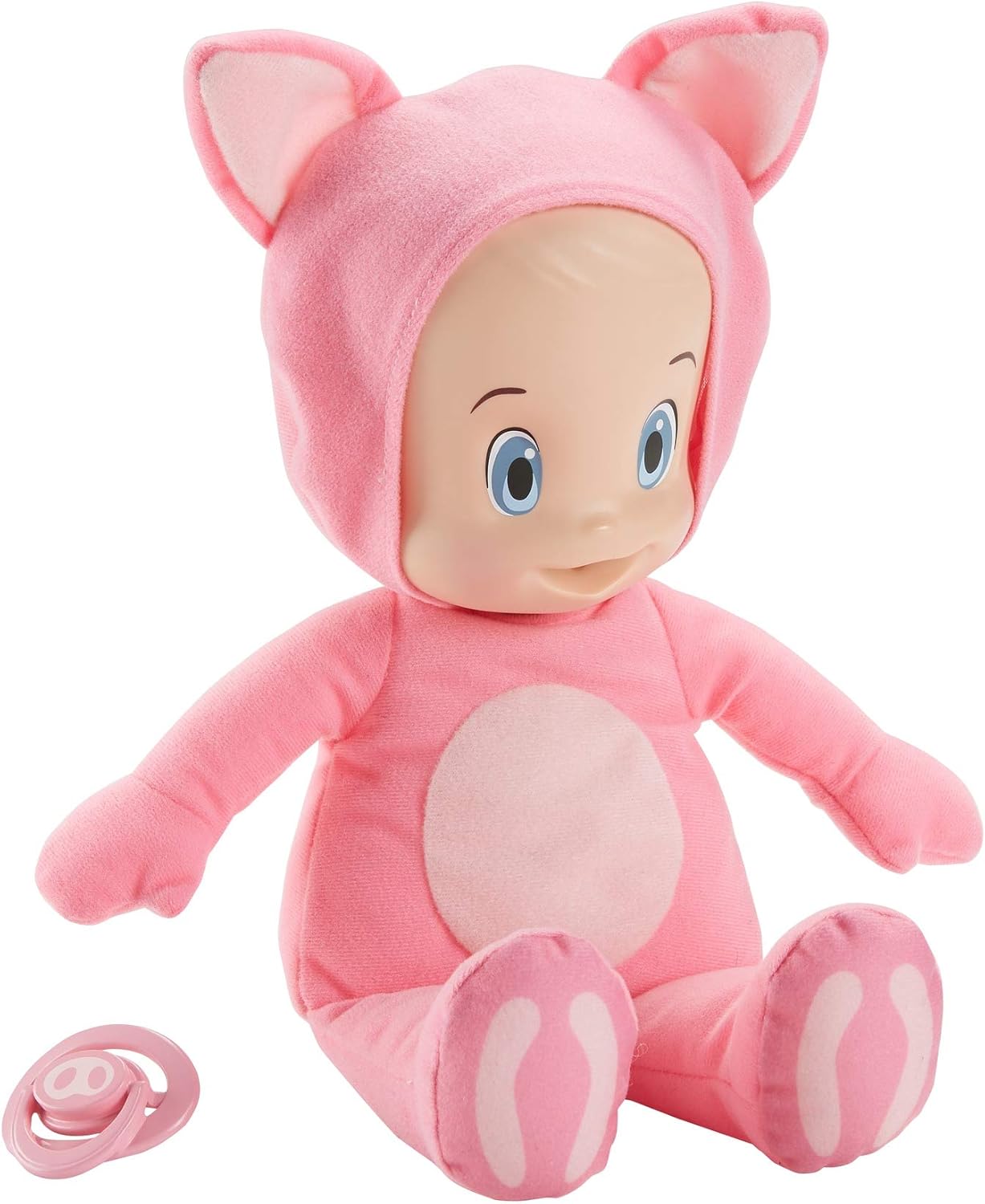 Fisher-Price Cleo Y Cuquin FXM36 - Cuquin Doll with Pig Costume, Family Toy Telerín (Mattel FXM36), Multicoloured - Image 4